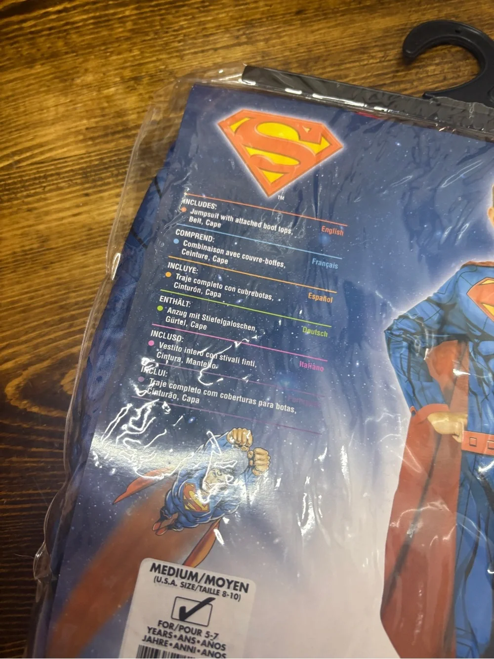 Superman Costumes Boys Size Medium